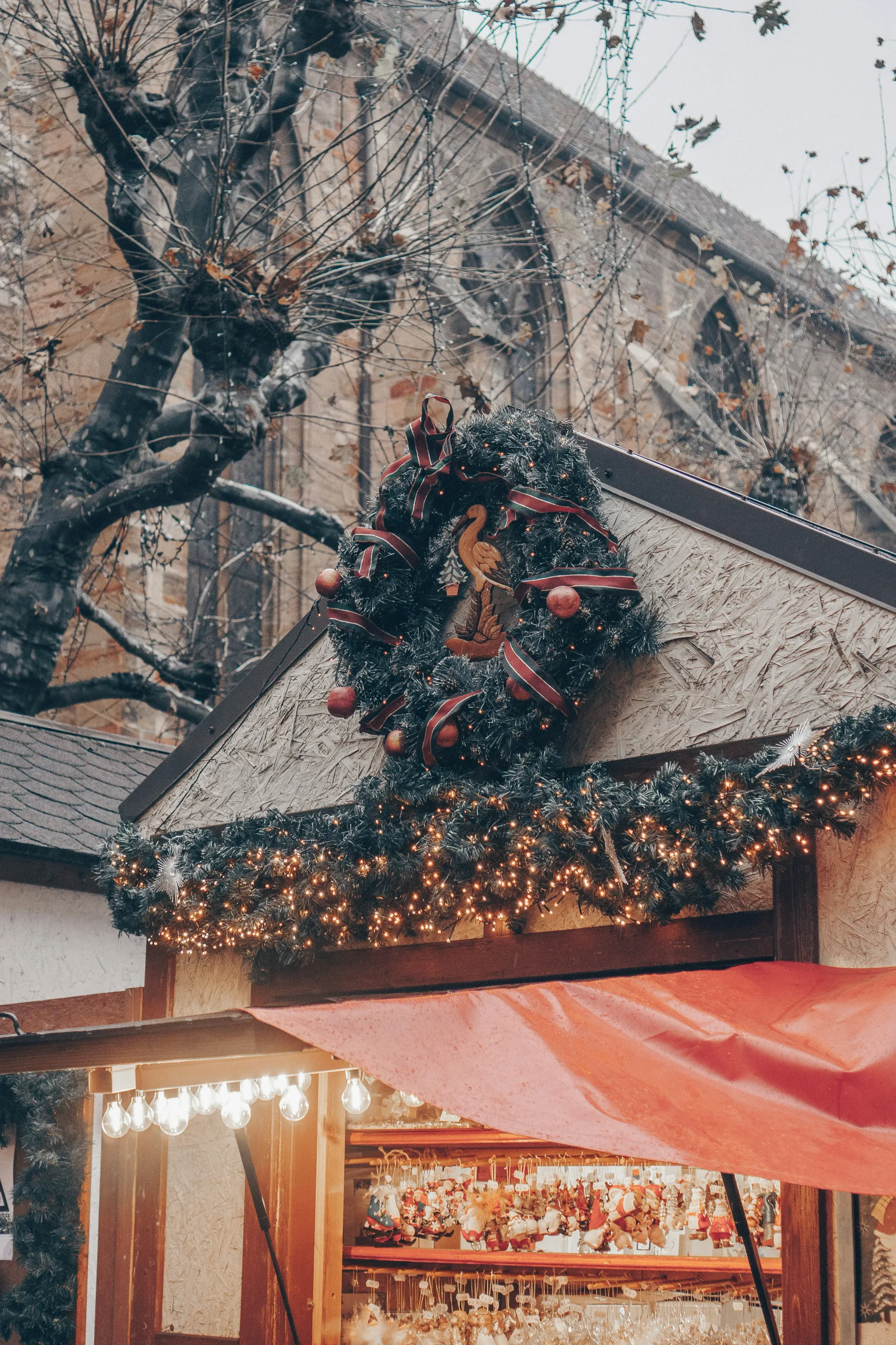 mercado navideño en Colmar.